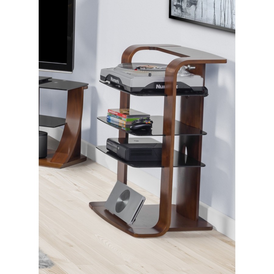 Curve Wooden Entertainment Unit